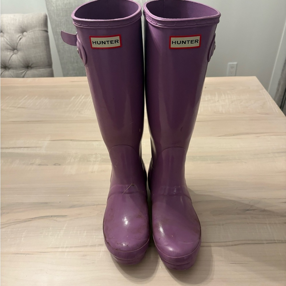 Hunter Lavender Original Tall Boots